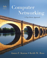 Cover image for Computer Networking: A Top-Down Approach, 4th Edition