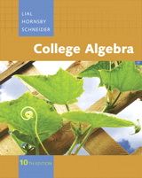Cover image for College Algebra, 10th Edition