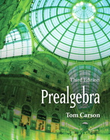 Cover image for Prealgebra, 3rd Edition