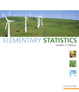 Cover image for Elementary Statistics, 11th Edition