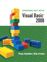 Cover image for Starting Out with Visual Basic 2008, 4th Edition