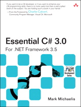 Cover image for Essential C# 3.0: For .NET Framework 3.5, 2nd Edition
