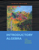 Cover image for Introductory Algebra, 9th Edition