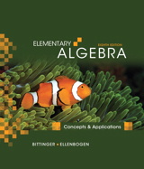 Cover image for Elementary Algebra: Concepts and Applications, 8th Edition