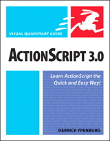 Cover image for ActionScript 3.0: Visual QuickStart Guide
