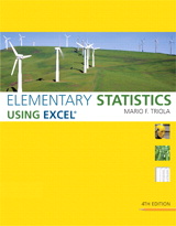 Cover image for Elementary Statistics Using Excel, 4th Edition