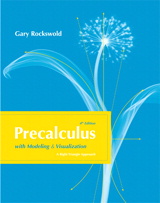 Cover image for Precalculus with Modeling and Visualization, 4th Edition