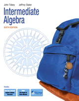 Cover image for Intermediate Algebra, 6th Edition