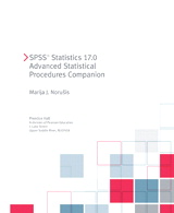 Cover image for SPSS 17.0 Advanced Statistical Procedures Companion