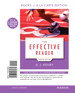 The Effective Reader, Books a la Carte Edition, 4th Edition