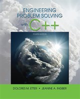 Engineering Problem Solving With C++ (Subscription), 4th Edition